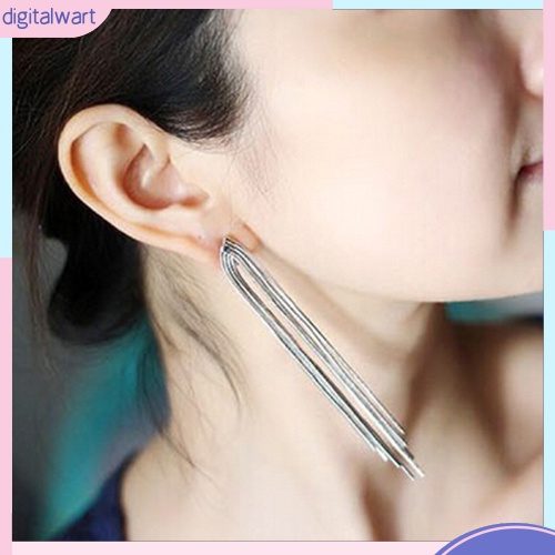 Khuyên tai dáng dài kiểu chuỗi thời trang dành cho nữ