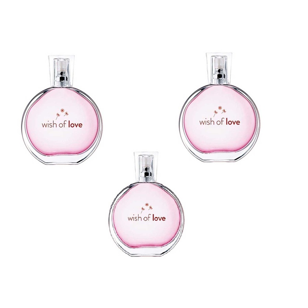 Combo 3 chai Nước hoa avon wish of love hồng 50ml