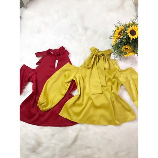 HÌNH THẬT 100% ÁO LỤA KIỂU CAO CẤP ĐỦ SIZE