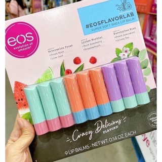 Set son dưỡng Eos trái cây Mỹ