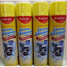 CHAI XỊT BỌT VỆ SINH GHẾ DA, GHẾ NỈ, TRẦN, TAPTO, CÁNH CỬA VÀ PHẦN NHỰA XE Ô TÔ