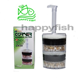 Lọc sủi vi sinh 4 tầng xy-2010, xy-2008 - lọc góc cho bể cá cảnh