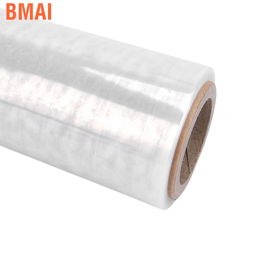 Bmai Extra Thick Stretch Wrap Film Durable Self‑Adhering Packing Heavy Duty Shrink Roll