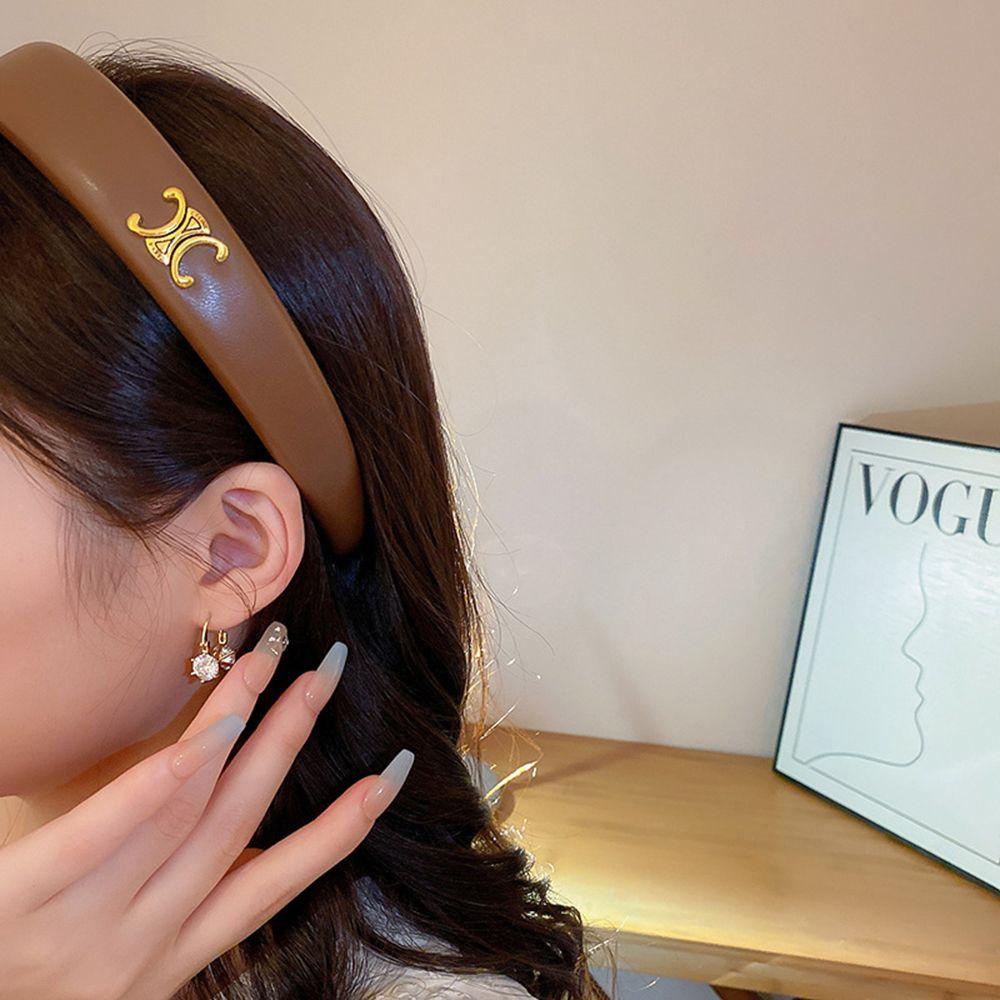 Băng Đô Cài Tóc Rửa Mặt / Trang Điểm Bằng Bọt Biển Rửa Mặt Kiểu Retro Đơn Giản Ngọt Ngào RALPH Arc de Triomph