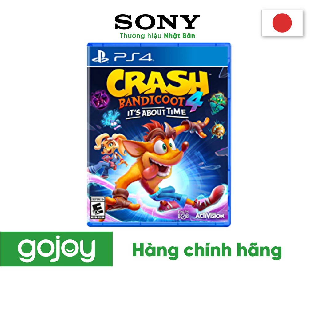 Đĩa Game SONY PS4 Crash Bandicoot 4 PLAS10756 Chính hãng (Asia)