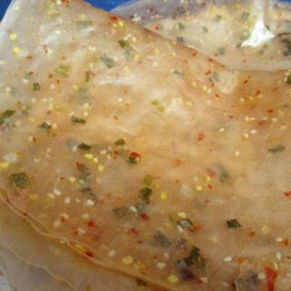 Bánh tráng dẻo hành ớt