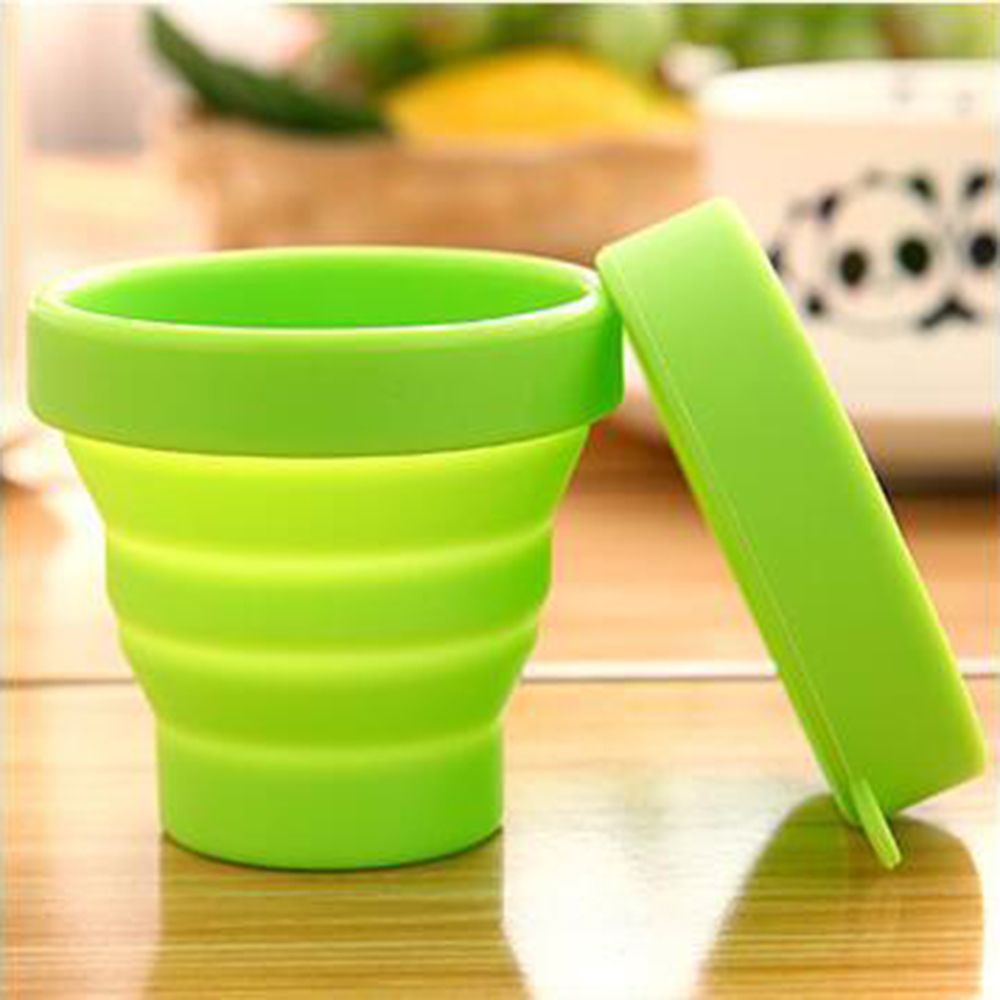 Cốc khử trùng cốc nguyệt san bằng silicon có thể gập lại nhiều màu tùy chọn tiện dụng cho nữ