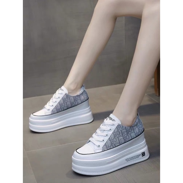 [ Hàng ỏrder] giày thể thao đế độn nữ Aogula 7cm