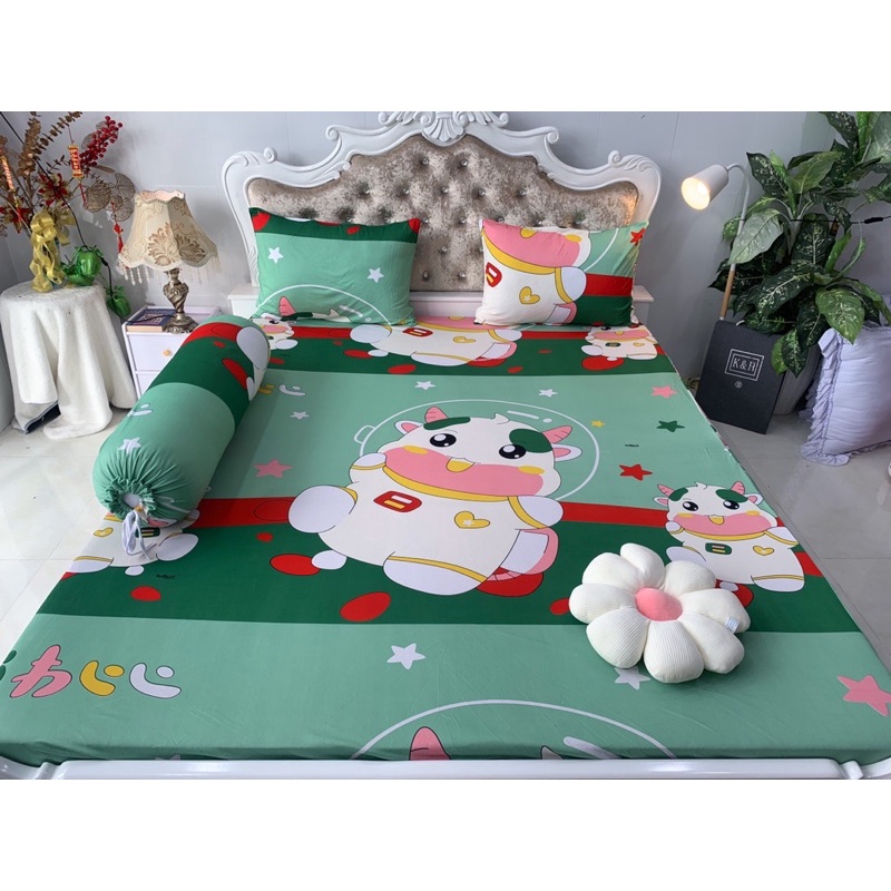 Ga gối thun Hàn Quốc mẫu bé ( 5 màu)