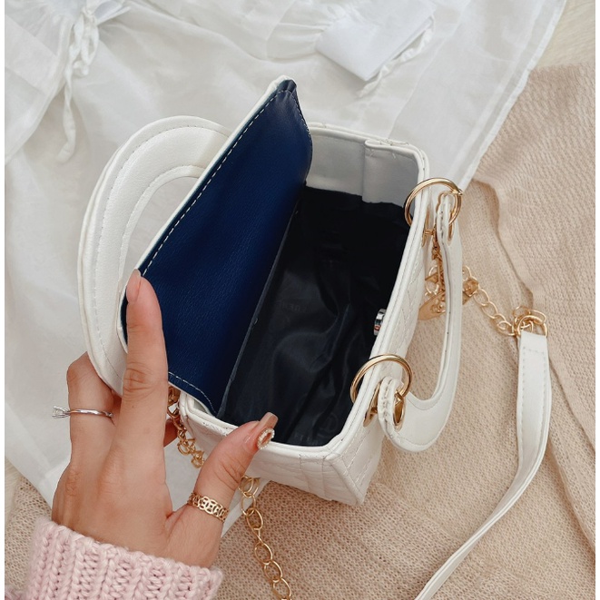 Túi xách nữ đeo chéo công sở thời trang cao cấp đẹp đi chơi giá rẻ dior dáng vuông HouSa041