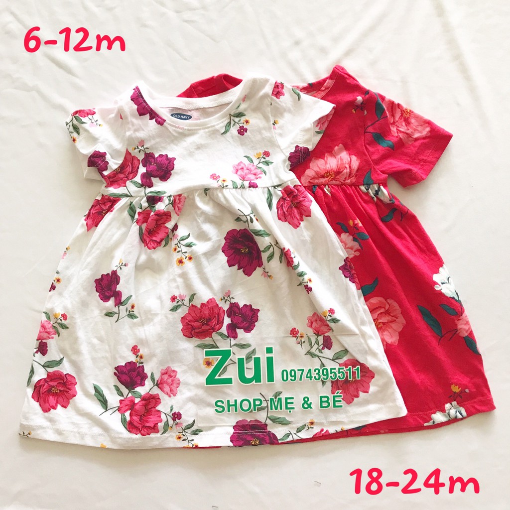 Set 2 váy cho bé gái Old Navy