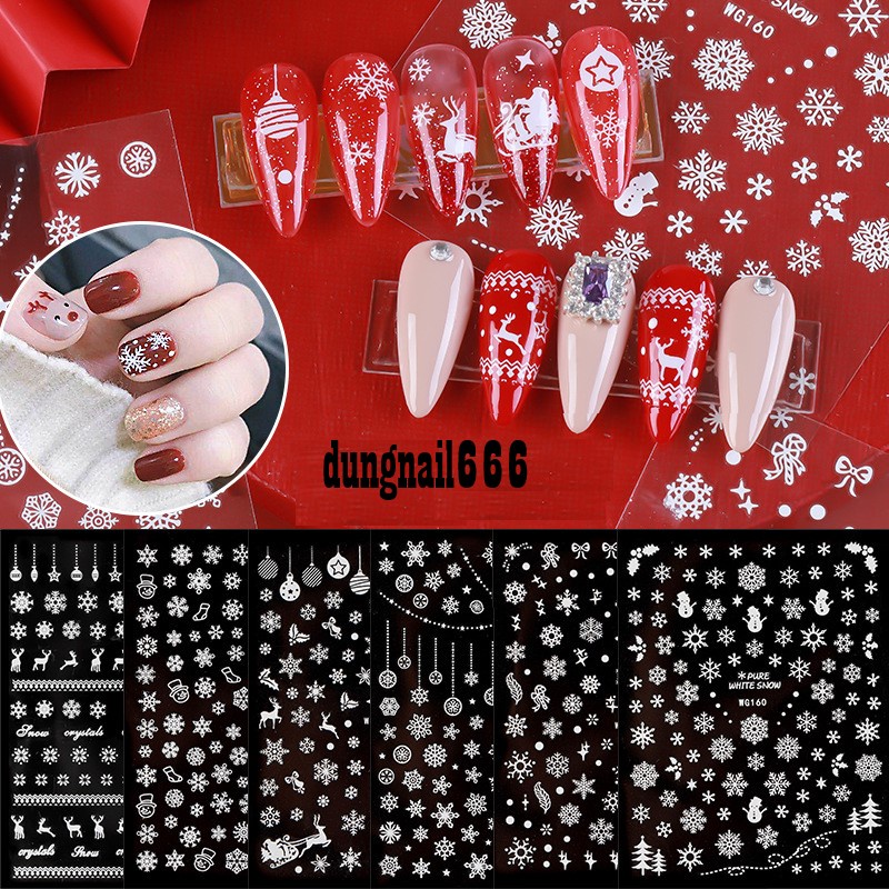 Sticker giáng sinh,noel nhiều mẫu