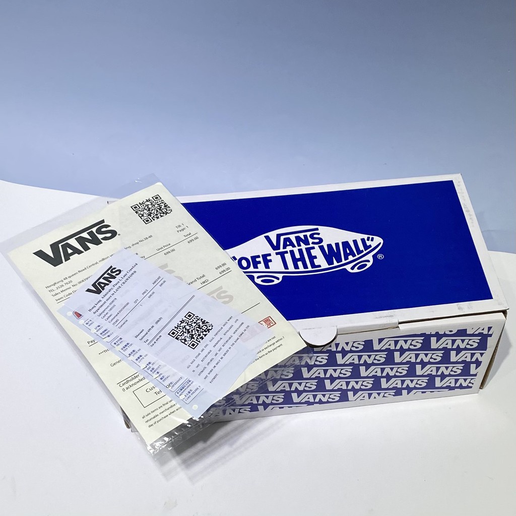 Box giày vans xanh chất lượng