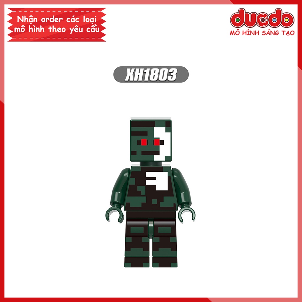Minifigures các nhân vật Minecraft - Đồ chơi Lắp ghép Xếp hình Mini Mô hình XINH X0324
