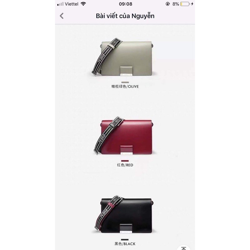 Túi pedro chính hãng new