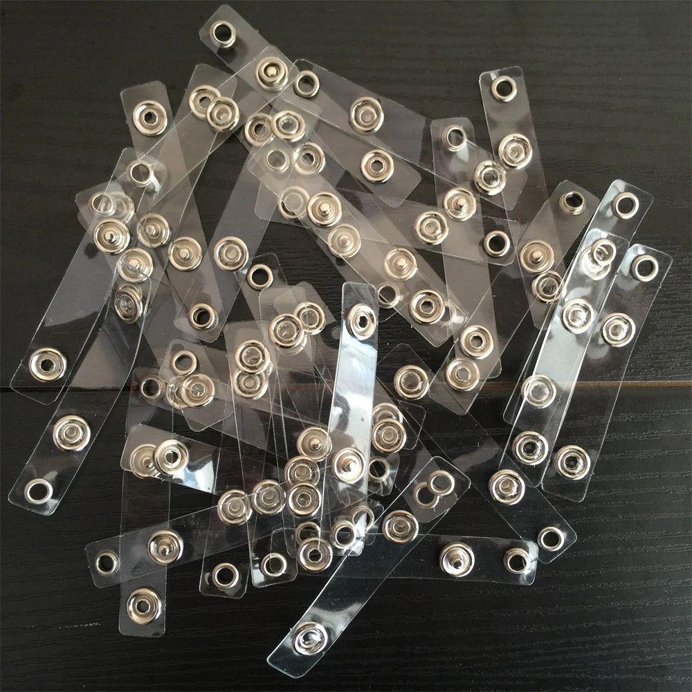 Dây Đeo Thẻ ID Bằng PVC Trong Suốt Chất Lượng Cao Giá Đỡ