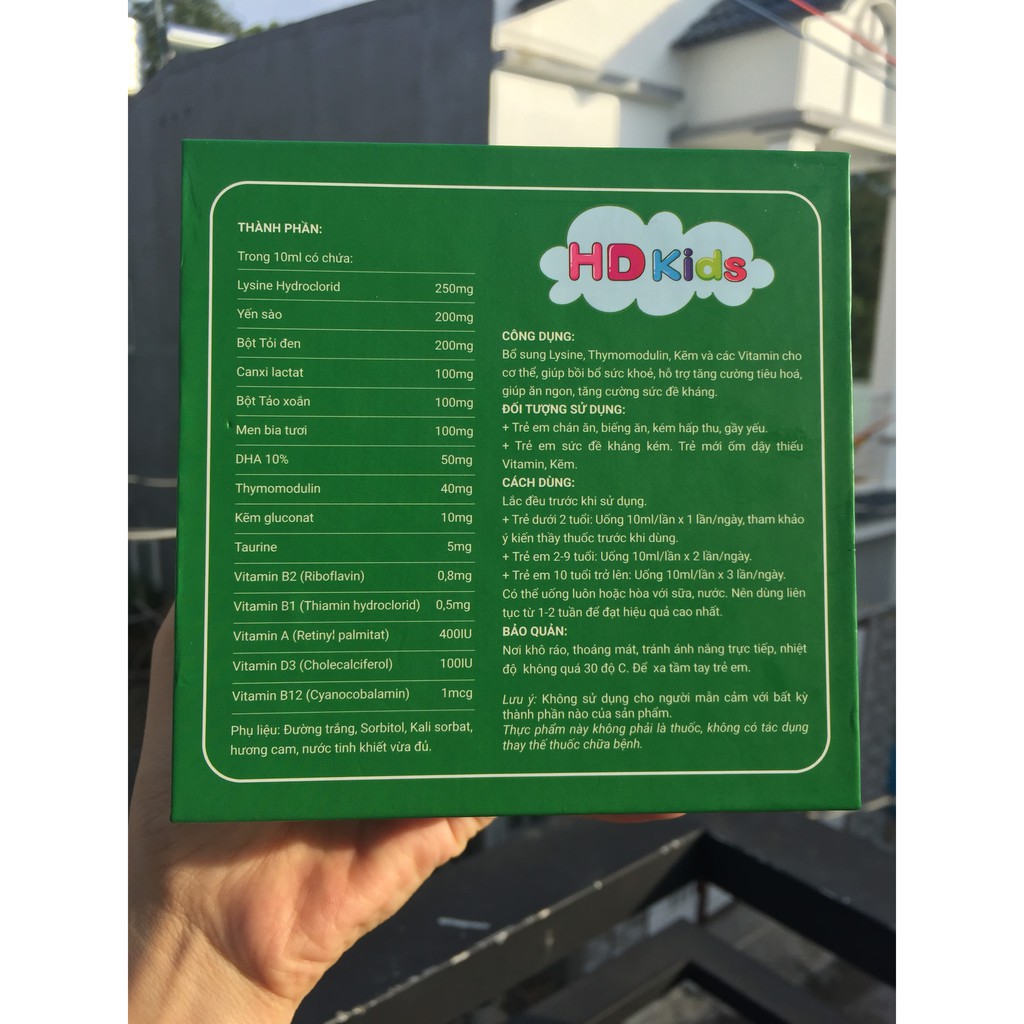 HDKIDS siro ăn ngon tăng cân cho bé | BigBuy360 - bigbuy360.vn