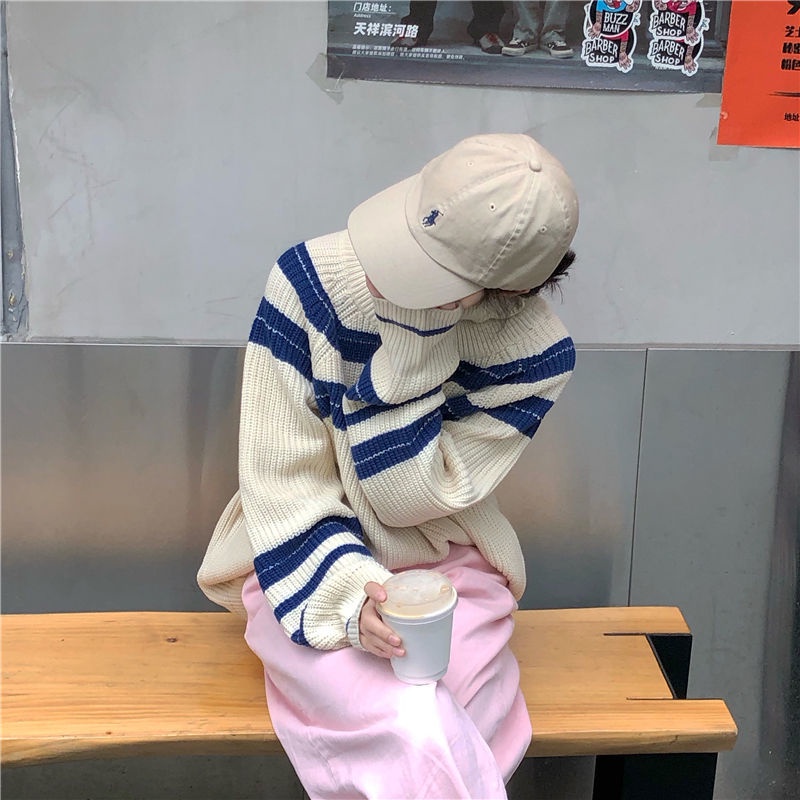 Áo nỉ nữ dài tay cổ cao thời trang Hàn