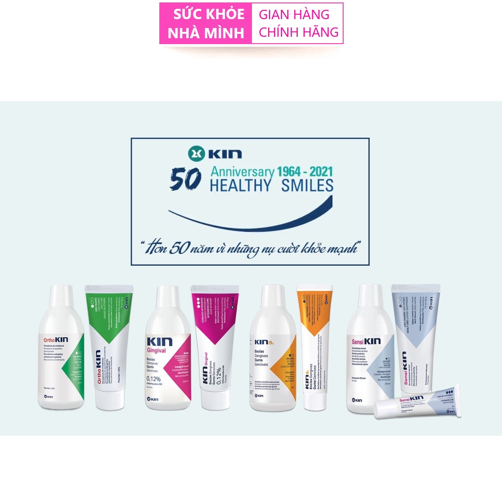 SKNM | Nước Súc Miệng Trẻ Em FLUOR KIN CHILDREN INFANTIL ® 500ml - Ngừa sâu răng trẻ em