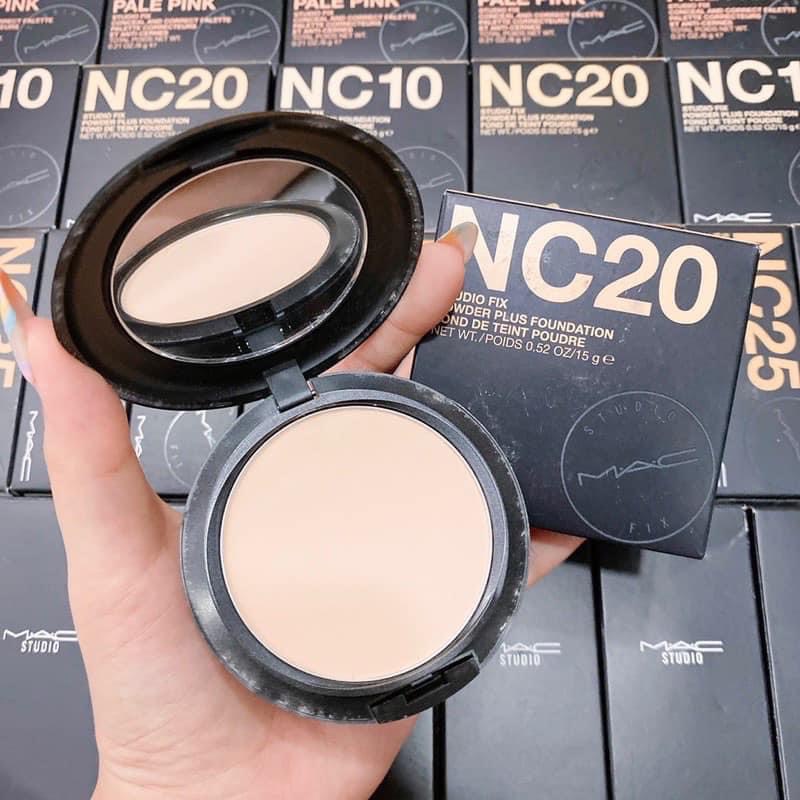 Phấn phủ MAC _ phấn nền Mac Studio Fix Powder Plus Foundation NC10, NC15, NC20 - Trang điểm mặt | TheFaceHolic.com