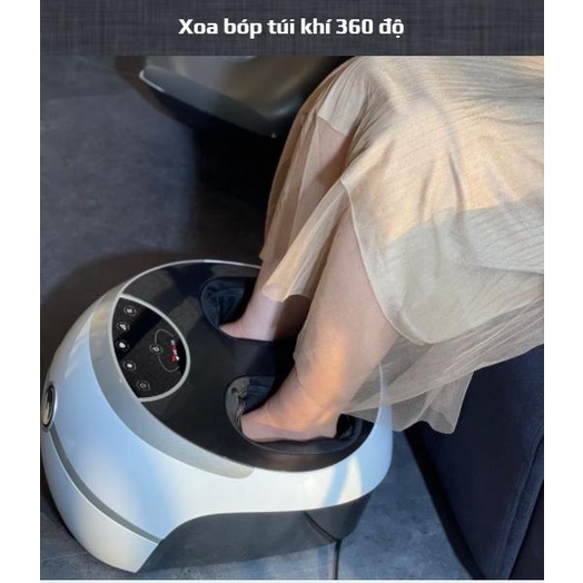 Máy massage chân Hasuta Hmf 260 hàng cao cấp, mát xa chân, xoa bóp chân ngay tại nhà, giúp thư giãn thoải mái