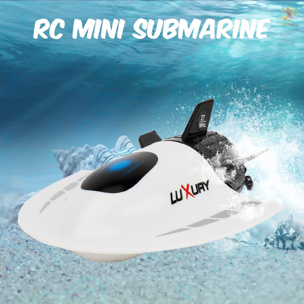 RC RC Tàu Ngầm Đồ Chơi Điều Khiển Từ Xa Mini Chống Thấm Nước