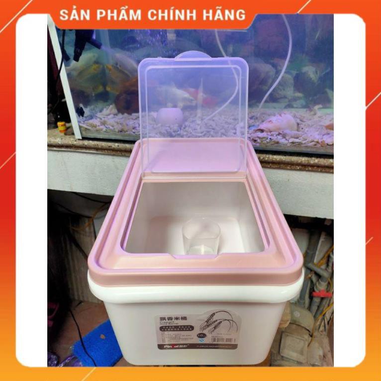 Thùng đựng gạo thông minh loại 15kg Siêu Tiện Lợi