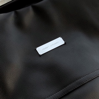 Áo khoác da ONER "Hinge Leather Jacket" da PU cao cấp