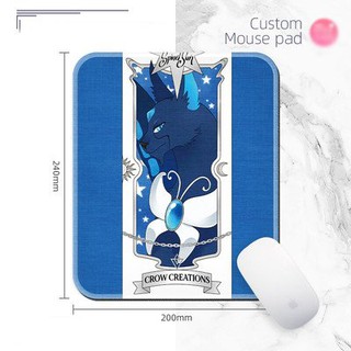 Mua Miếng di chuột in hình SAKURA THỦ LĨNH THẺ BÀI ver LÁ BÀI Cardcaptor Sakura anime chibi nhiều mẫu kê chuột lót chuột