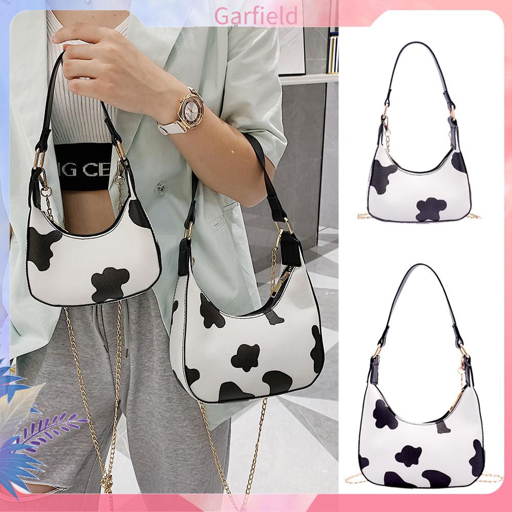 Túi xách da họa tiết da bò sữa thời trang nữ sành điệu | BigBuy360 - bigbuy360.vn