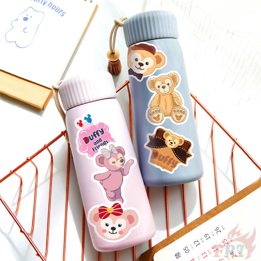 ❉ Duffy &amp; ShellieMay &amp; StellaLou Series 03 Stickers ❉ 50Pcs/Set Disney Bear Cartoon DIY Fashion Luggage Laptop Skateboard Decals Doodle Stickers