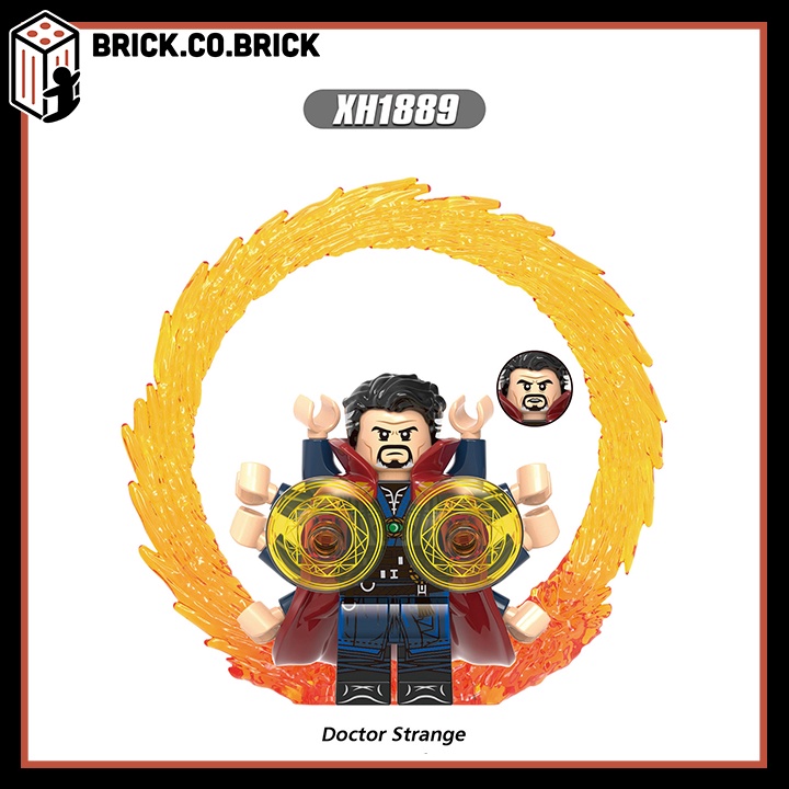 Đồ chơi Siêu Anh Hùng Lắp ráp Doctor Strange kèm Cổng Portal Đa Vũ Trụ Hỗn Loạn Multiverse of Madness X0335