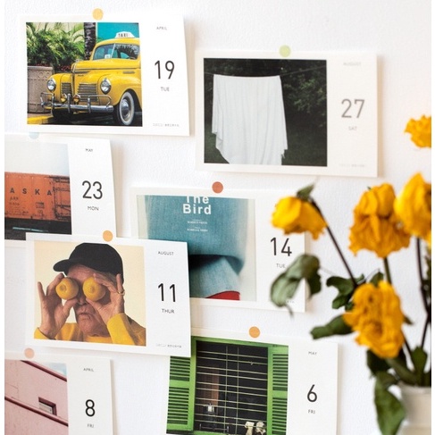 Hộp 365 tờ lịch 2022 chủ đề ảnh nghệ thuật