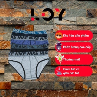 Quần Lót Nam Tam Giác Cotton ,set 5 sịp chéo cao cấp chất vải co giãn 4 chiều và thấm hút mồ hôi tốt