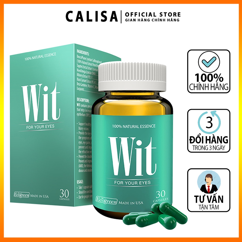 Thuốc bổ mắt WIT 30 viên