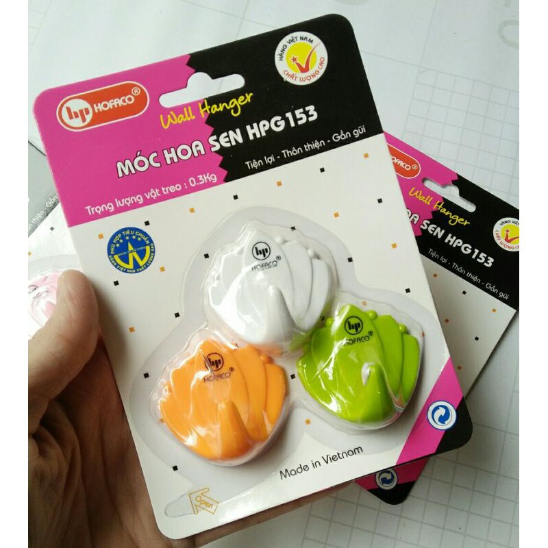 Móc dán siêu dính HOFACO nhựa dày Việt Nam