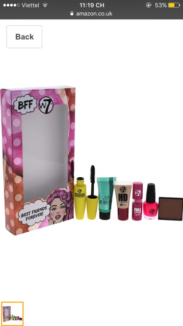 Set make up BFF W7 | BigBuy360 - bigbuy360.vn