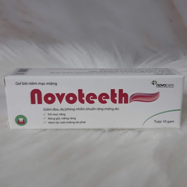 Novoteeth – Gel bôi nhiệt miệng tuýp 10g