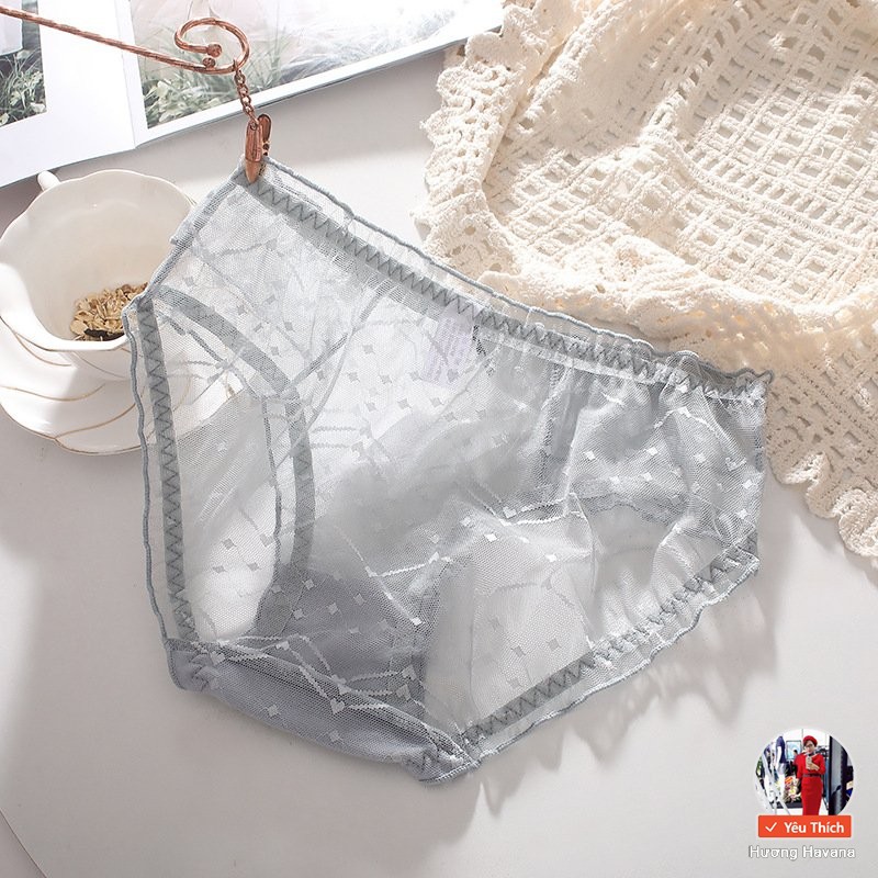  Quần lót ren nơ HAVANA xuyên thấu sexy- quần chip nữ freesize FLQ36 | BigBuy360 - bigbuy360.vn