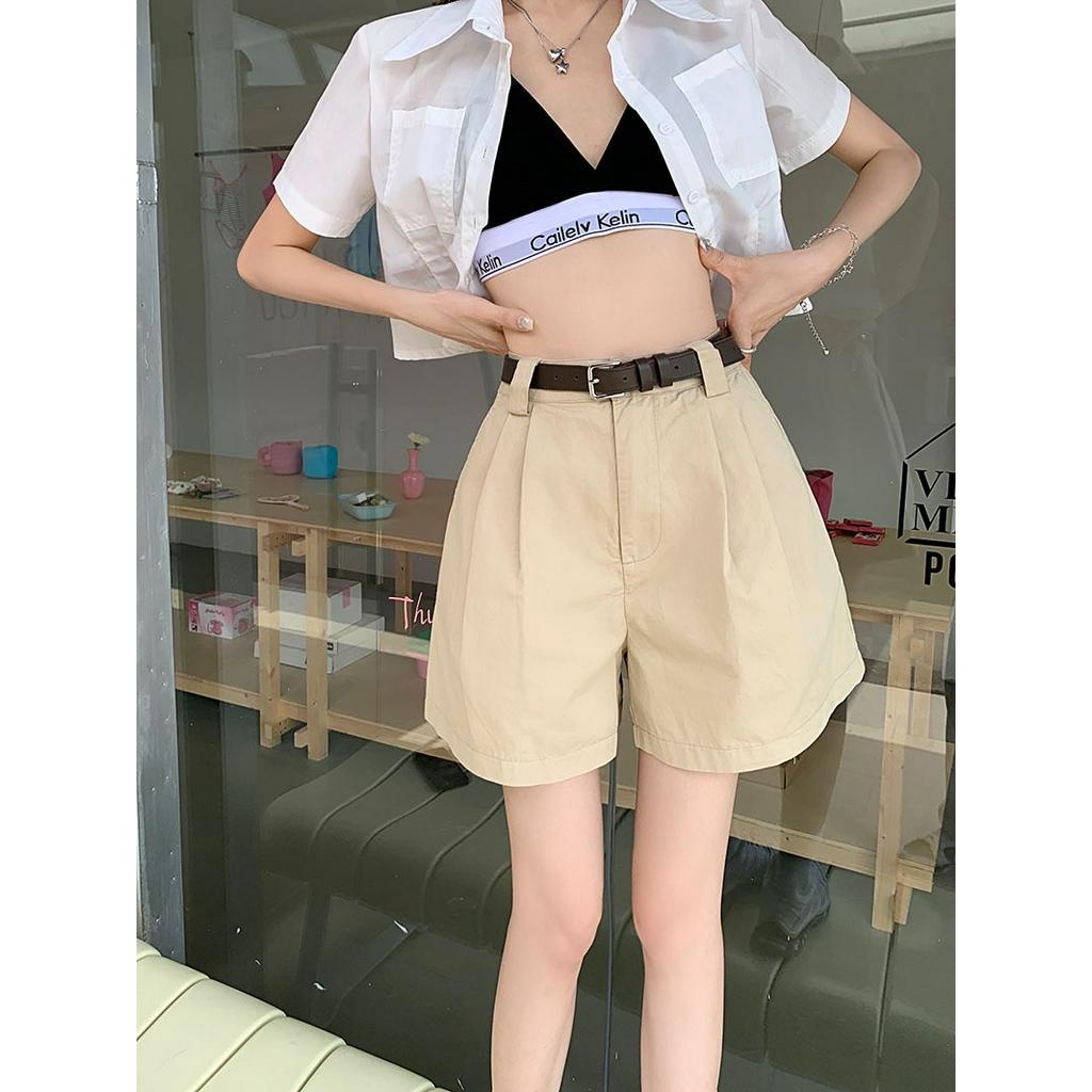 Quần Short Cạp Cao Phong Cách Mới Mùa Hè 63919