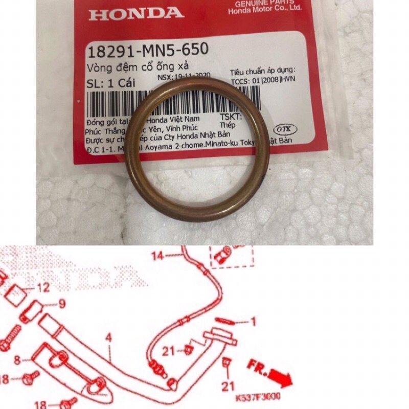 Ron cổ pô sh 300i, 350i  , Forza