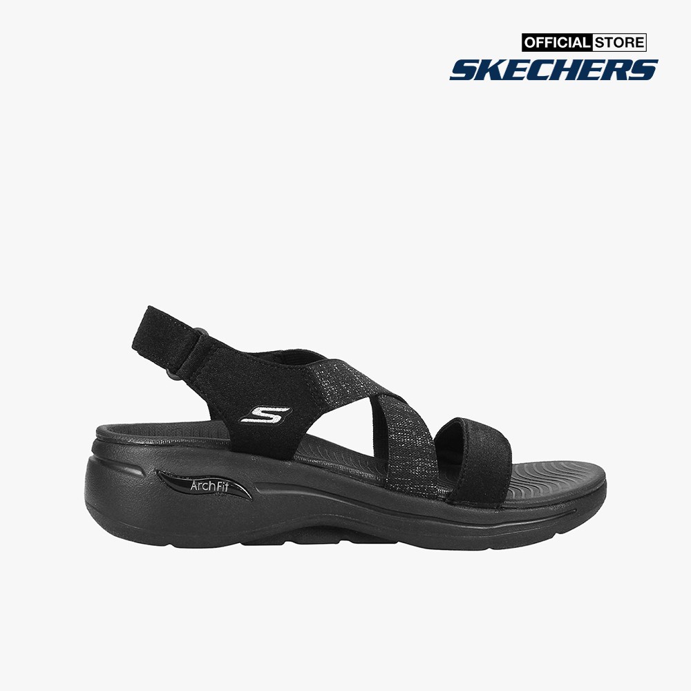 SKECHERS - Giày sandal nữ quai chéo GOwalk Arch Fit Astonish 140226-BBK