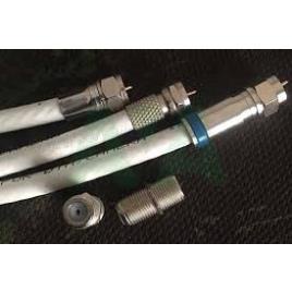 Cáp đồng trục tivi 5C, cáp truyền hình Sino 5C và Jack cắm tivi, Jack nối tivi, Đầu chia cáp tivi