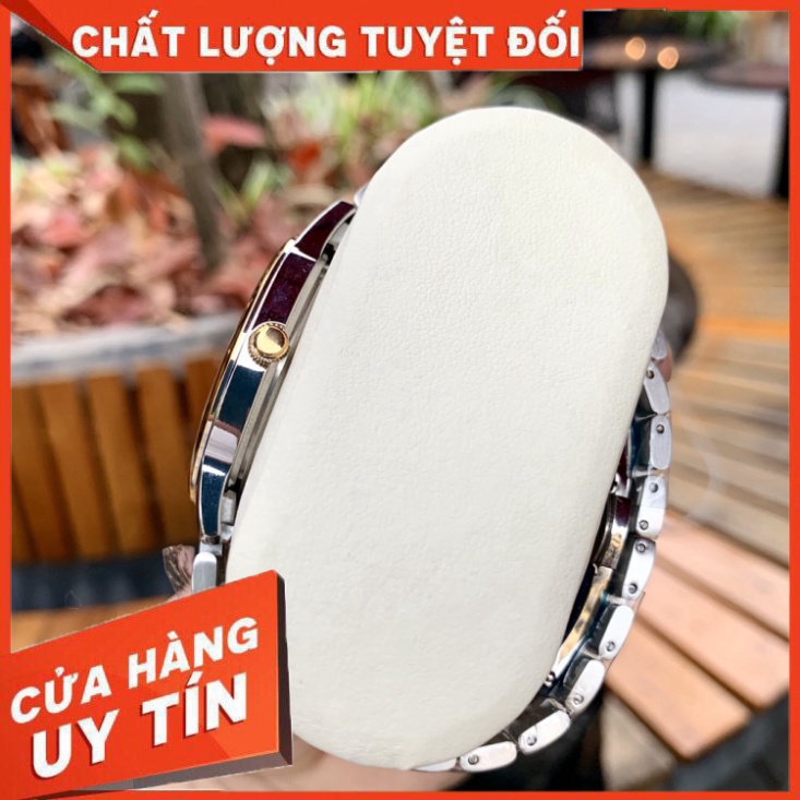 Đồng Hồ Đôi RoLex Sapphire R032 Mặt trăng khuyết Máy Pin Nhật Chống xước Tuyệt Đối