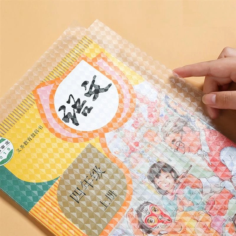 Set 10 Vỏ Bọc Sách Dày Dặn Trong Suốt Chống Nước