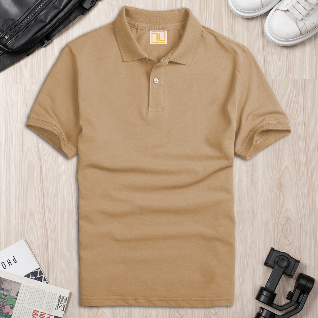 Áo thun nam - Áo polo nam đẹp - Chất vải lascote dầy dặn mềm mịn, mặc mát mẻ thoải mái, dáng áo đẹp mặc là thích | BigBuy360 - bigbuy360.vn