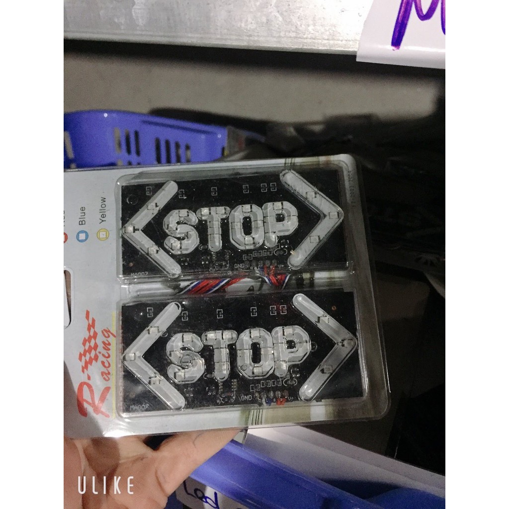 BIỂN LED STOP LẮP CHO XE MÁY VÀ XE ĐIỆN