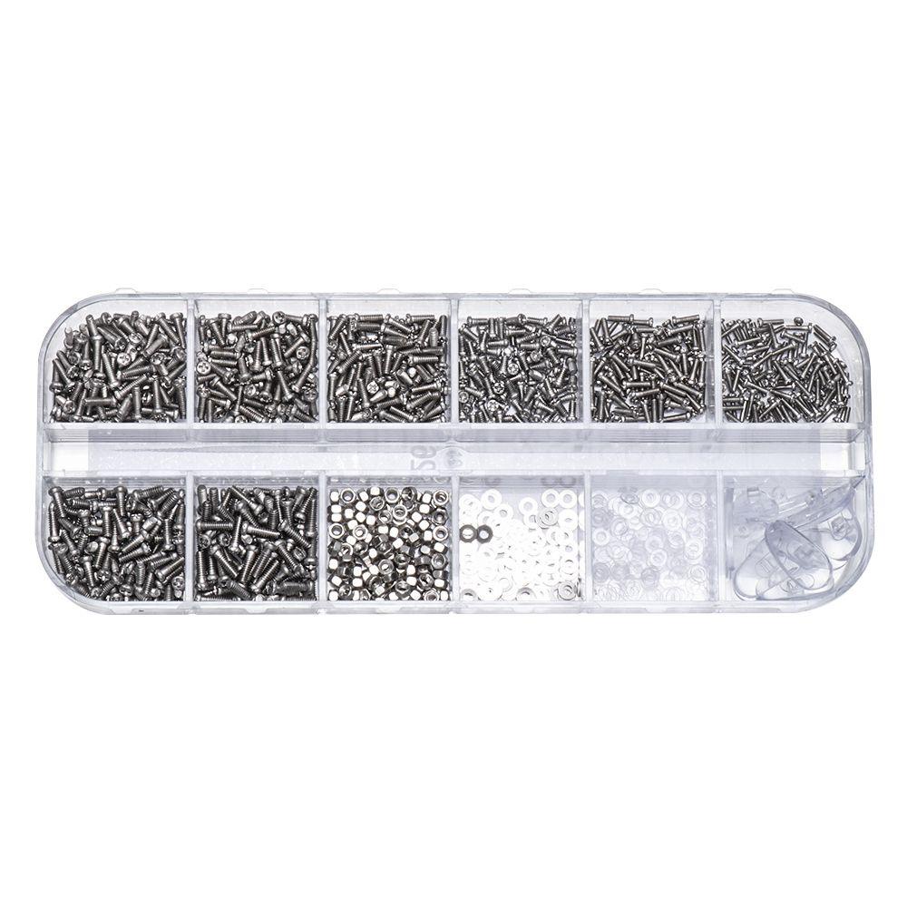 Set 5 Cặp 1100 Ốc Vít Nhỏ Dùng Sửa Chữa Kính Mắt
