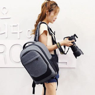 Balo máy ảnh DSLR Form cứng Dày dặn