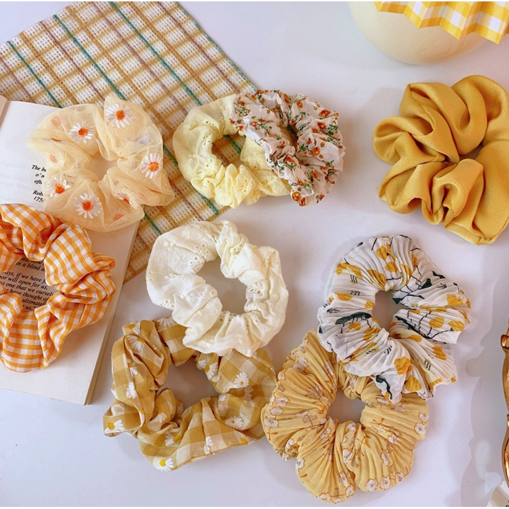Tổng hợp Scrunchies phong cách Hàn Quốc cực hot Sồi House